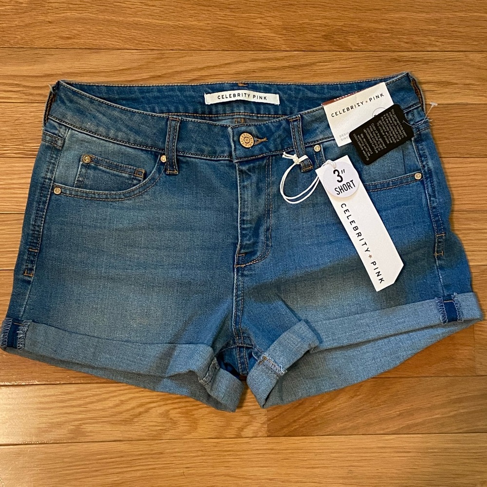 Celebrity Pink 3” Denim Shorts